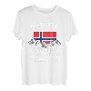 Norwegen Elch Fjord Norwegenurlaub Skandinavien Oslo Bergen T-Shirt