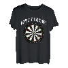 Darts T-Shirt für Männer Die Welt Ist Eine Scheibe Dart