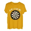 Darts T-Shirt für Männer Die Welt Ist Eine Scheibe Dart