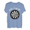 Darts T-Shirt für Männer Die Welt Ist Eine Scheibe Dart