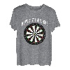 Darts T-Shirt für Männer Die Welt Ist Eine Scheibe Dart