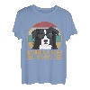 Best Border Collie Dad Ever Hunde Papa Herrchen Geschenkidee T-Shirt
