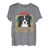 Best Border Collie Dad Ever Hunde Papa Herrchen Geschenkidee T-Shirt