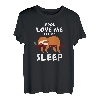 Faultier Schlafanzug - Schlafen Niedlich Langschläfer Liebe T-Shirt