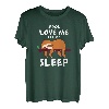 Faultier Schlafanzug - Schlafen Niedlich Langschläfer Liebe T-Shirt