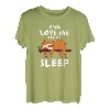 Faultier Schlafanzug - Schlafen Niedlich Langschläfer Liebe T-Shirt