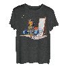 Dackel Hund Gewichtheben Kreuzheben Herren Fitness Gym T-Shirt
