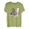 Dackel Hund Gewichtheben Kreuzheben Herren Fitness Gym T-Shirt