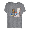 Dackel Hund Gewichtheben Kreuzheben Herren Fitness Gym T-Shirt