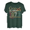 Original 1972 Oktober 50. Geburtstag Geschenk Sunset T-Shirt