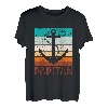 Herren Retro Kapitän Anker Papitän Vater Super Papa Vatertag T-Shirt