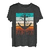Herren Retro Kapitän Anker Papitän Vater Super Papa Vatertag T-Shirt