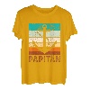 Herren Retro Kapitän Anker Papitän Vater Super Papa Vatertag T-Shirt