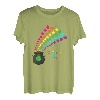 St. Patrick's Day Rainbow LGBT Glücksbringer Irisch Grün Geschenk T-Shirt