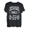 Legend Were Born In 1965 Perfectly Birthday Women Men Geschenk T-Shirt