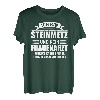 Herren Ich Bin Steinmetz Und Kein Frauenarzt Bildhauer Steinhauer T-Shirt