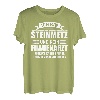 Herren Ich Bin Steinmetz Und Kein Frauenarzt Bildhauer Steinhauer T-Shirt