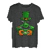 Spielkonsole Controller st Patrick's Day Hemd Jungen Mädchen T-Shirt