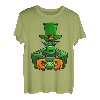Spielkonsole Controller st Patrick's Day Hemd Jungen Mädchen T-Shirt