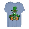 Spielkonsole Controller st Patrick's Day Hemd Jungen Mädchen T-Shirt