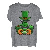 Spielkonsole Controller st Patrick's Day Hemd Jungen Mädchen T-Shirt