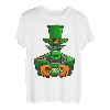 Spielkonsole Controller st Patrick's Day Hemd Jungen Mädchen T-Shirt