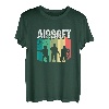 Retro-Airsoft-Spieler Scharfschütze Luftgewehrschießen Sport T-Shirt