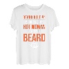 Herren Ein Mann mit Bart T-Shirt