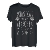 Herren Vorsicht vor dem Herrchen der Hund ist harmlos Spruch Herren T-Shirt