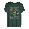 Tattoo-Liebhaber Tätowierte Frauen Nerdy Dirty Inked Curvy T-Shirt