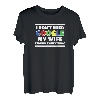 Ich brauche kein Google Meine Frau weiß alles Lustiger Ehemann T-Shirt