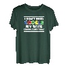 Ich brauche kein Google Meine Frau weiß alles Lustiger Ehemann T-Shirt