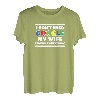 Ich brauche kein Google Meine Frau weiß alles Lustiger Ehemann T-Shirt