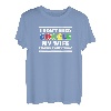 Ich brauche kein Google Meine Frau weiß alles Lustiger Ehemann T-Shirt