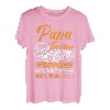 Vintage Partnerlook Papa und Tochter Vater Tochter Vatertag T-Shirt