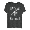 Herren Unterschätze Niemals Einen Alten Mann Mit Einem Fahrrad T-Shirt