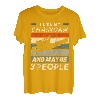 I Like My Chainsaw And Maybe 3 People Kettensäge Zimmerei T-Shirt