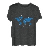 Weltkarte Flugzeug Flugverkehr Fluglotse Fluglotsin Geschenk T-Shirt