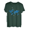 Weltkarte Flugzeug Flugverkehr Fluglotse Fluglotsin Geschenk T-Shirt