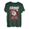 Dabbing Santa Claus Weihnachtsmann Kostüm, Kurzarm, T-Shirt