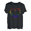 Liebe gewinnt LGBT-Unterstützer Liebe Regenbogen CSD Gay Pride LGBTQIA T-Shirt