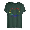 Liebe gewinnt LGBT-Unterstützer Liebe Regenbogen CSD Gay Pride LGBTQIA T-Shirt