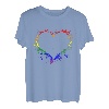 Liebe gewinnt LGBT-Unterstützer Liebe Regenbogen CSD Gay Pride LGBTQIA T-Shirt
