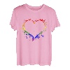 Liebe gewinnt LGBT-Unterstützer Liebe Regenbogen CSD Gay Pride LGBTQIA T-Shirt