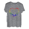 Liebe gewinnt LGBT-Unterstützer Liebe Regenbogen CSD Gay Pride LGBTQIA T-Shirt