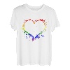 Liebe gewinnt LGBT-Unterstützer Liebe Regenbogen CSD Gay Pride LGBTQIA T-Shirt