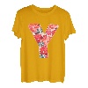 Buchstabe Y Alphabet Vorname Konsonant Blume Garten Geschenk T-Shirt