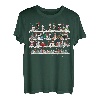 Husky Weihnachts-Schneeschichten, Weihnachtsmann-Hund, hässlich, Weihnachten T-Shirt