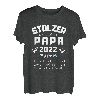 Herren Zwillingspapa 2022 Papa von Zwillingen Vatertag Spruch Vati T-Shirt