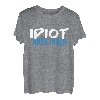 Herren Idiot Aber Ihrer Valentinstag Verliebt Paar Liebe Geschenk T-Shirt